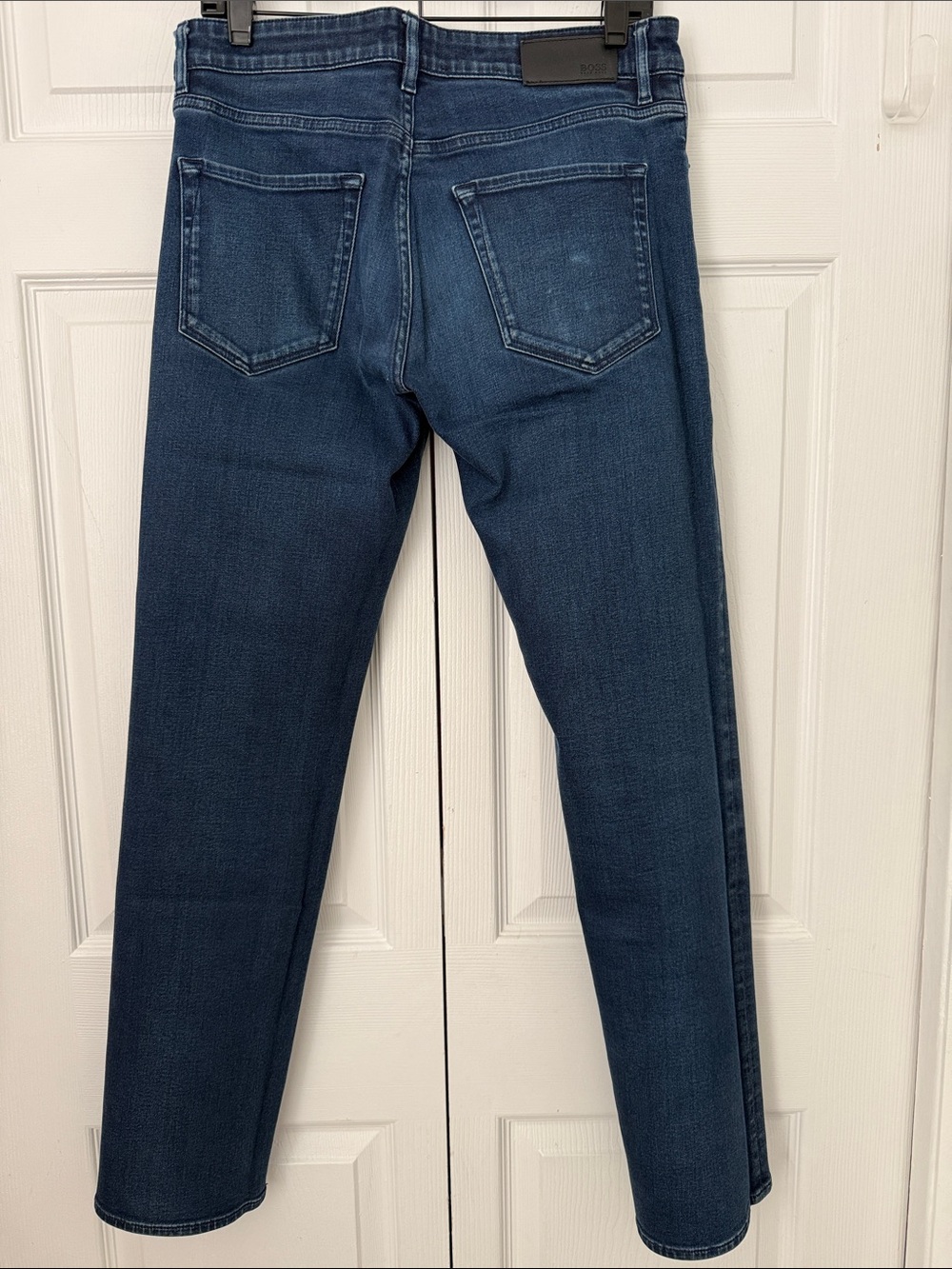 Hugo Boss Men’s Jeans Candiani Denim Straight Leg Size 32 /32 - Picture 3 of 14